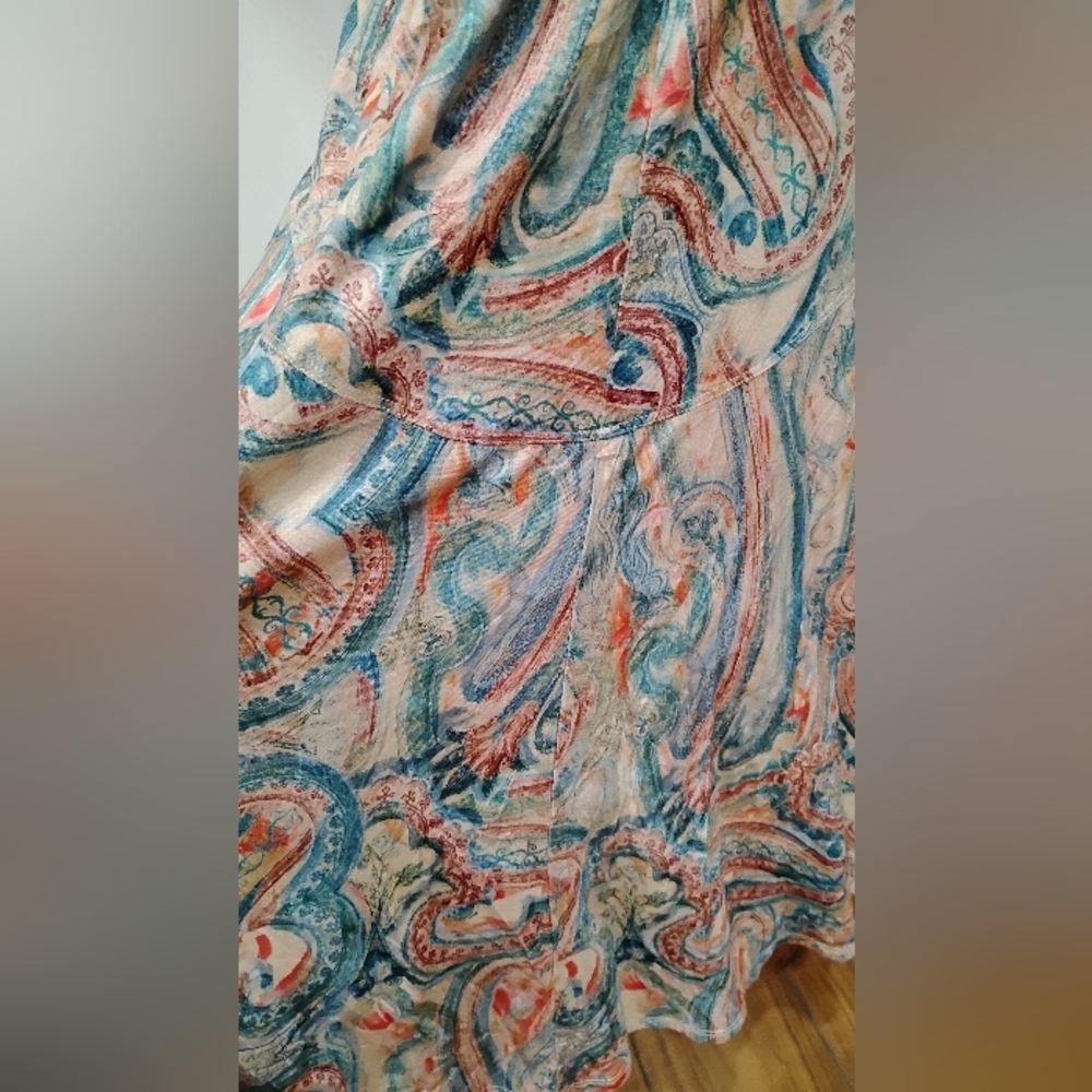 SOFT PERUVIAN CONNECTION MAXI SKIRT - Picture 3 of 8